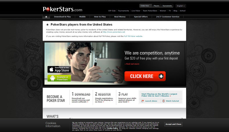 PokerStars April 2013