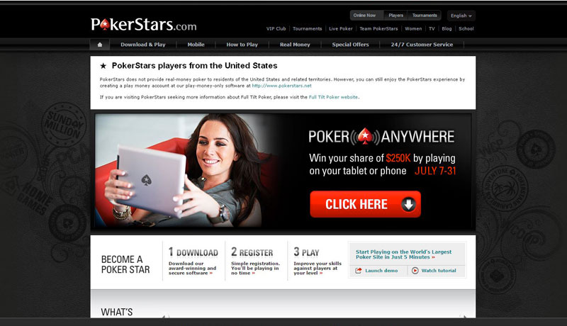 PokerStars July 2013